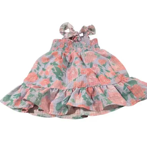 Mabel + Honey Toddler Girl 4T Floral Dress - Picture 5 of 5